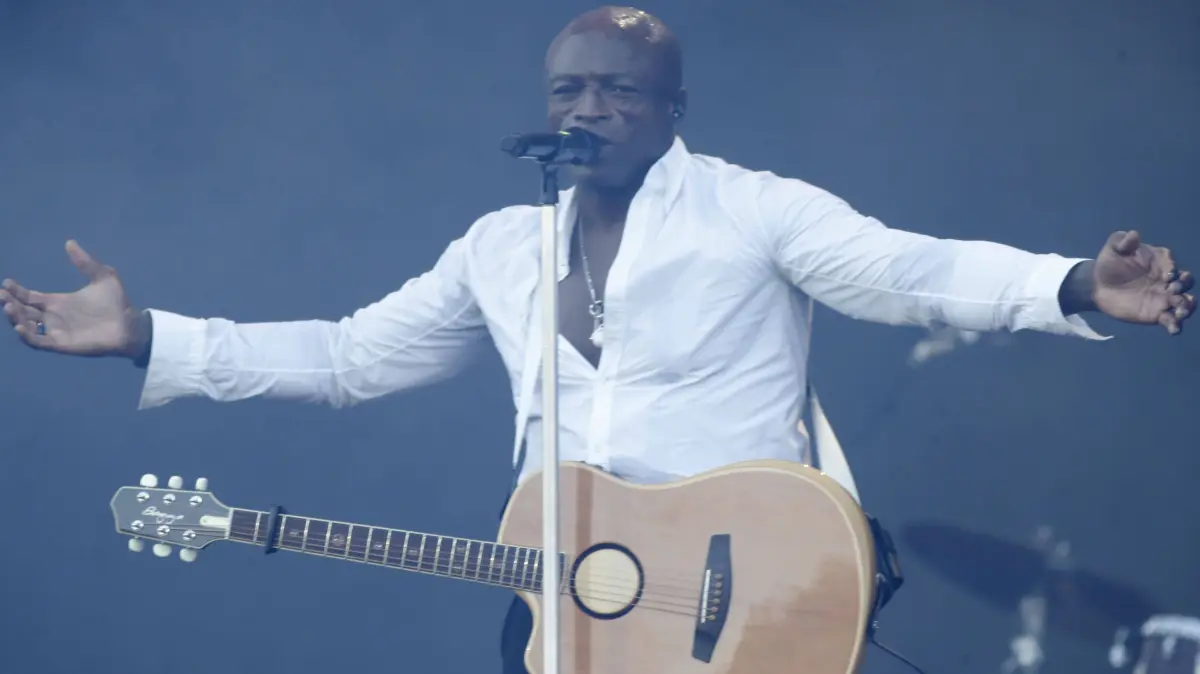 One Unity Concert at the ben Franklin Parkway During the July 4, 2026 Holiday America 250 event in Philadelphia Featuring: Singer Seal Where: Philadelphia, Pennsylvania, United States When: 04 Jul 2026 Credit: William Wade/INSTARimages EDITORIAL USE ONLY. NOT FOR USE BY NEWSPAPERS BASED IN THE UK. Copyright: xWilliamxT.xWadexJr./Photographyx instar55831446