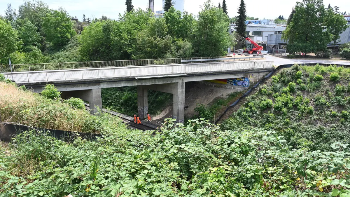 Erdmannhausen Eisenbahnbrücke