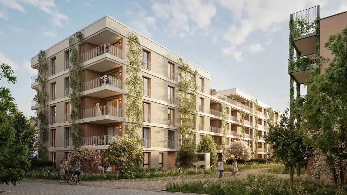 So soll der Neubau am Fuchshof einmal aussehen.