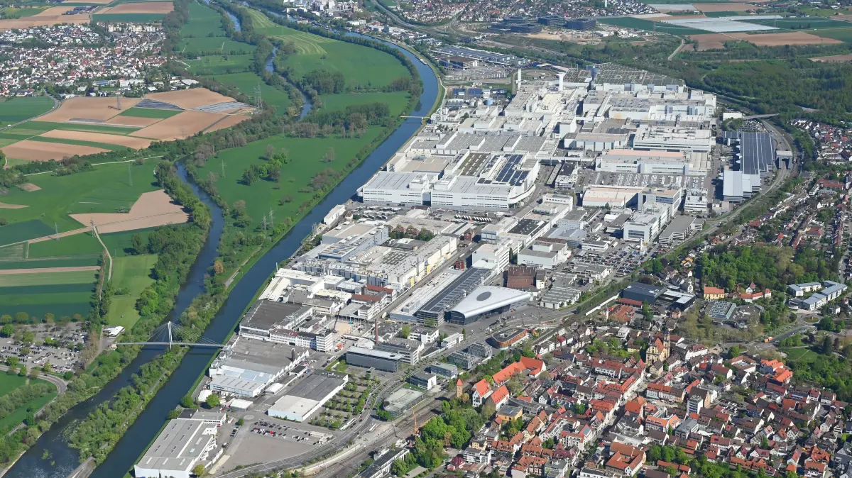 Das Audi-Werk in Neckarsulm - wie lange laufen hier noch Autos vom Band?