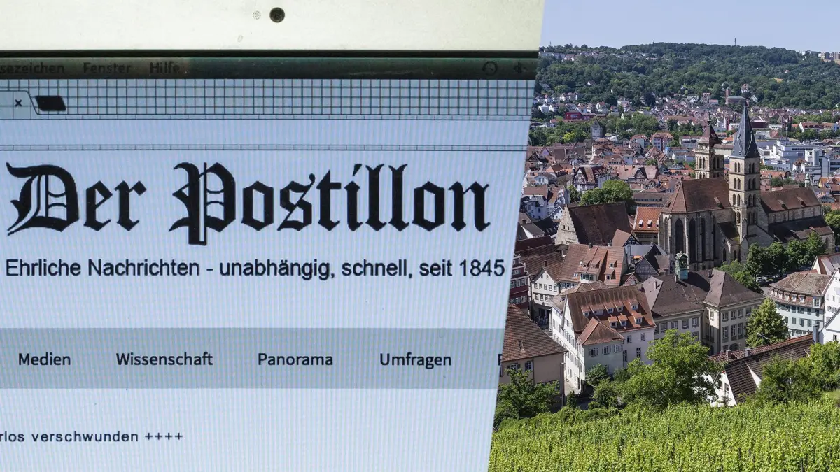Esslingen und der Postillon