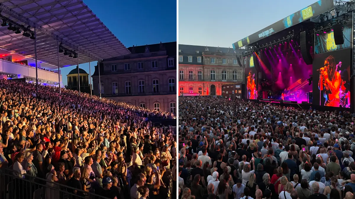 Zurück in Stuttgart: US-Rockstar Lenny Kravitz trat am Freitagabend bei den Jazz Open auf und begeisterte treue und neue Fans.