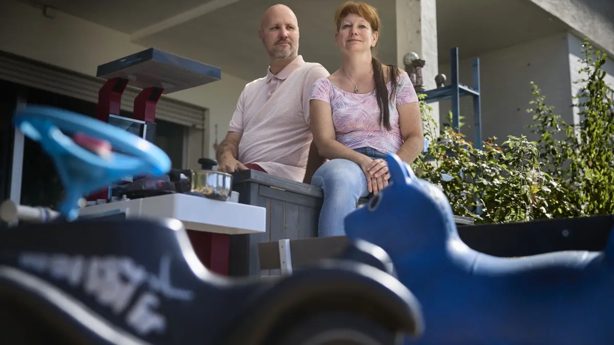 KEINEN AUSSCHNITT MACHEN Kindertageseltern, Sarah und Nino Trentsch: KEINEN AUSSCHNITT MACHEN
Althütte, DEU, 10.07.2026
Kindertageseltern, Sarah und Nino Trentsch
No model release. Kein Einverständnis für Werbung, keine Weitergabe an Dritte.
Abgebildete Personen haben der Veröffentlichung in der STZN zugestimmt.