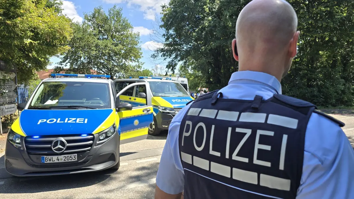 Polizeieinsatz in Karlsruhe