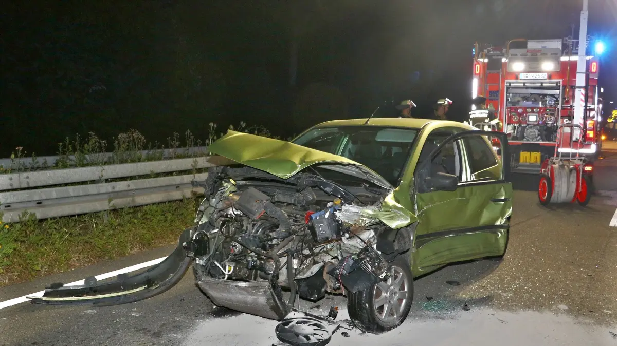 Verkehrsunfall mit mehreren Beteiligten auf Wildparkstraße