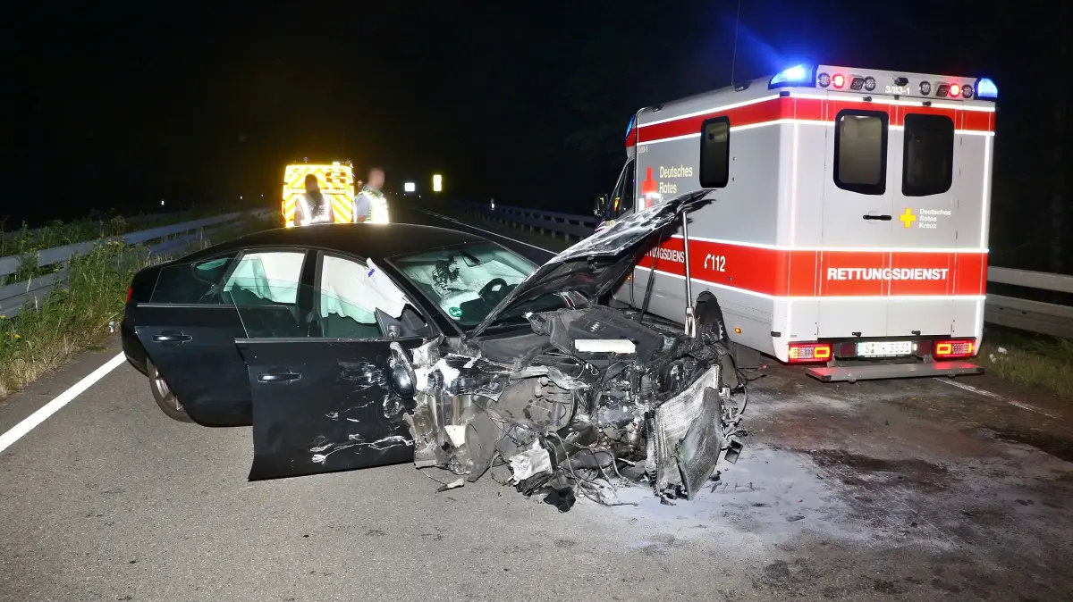 Verkehrsunfall mit mehreren Beteiligten auf Wildparkstraße
