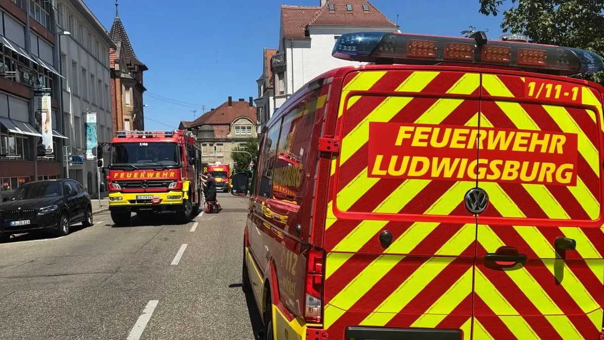 Qualm ohne Feuer - Einsatz in Ludwigsburg