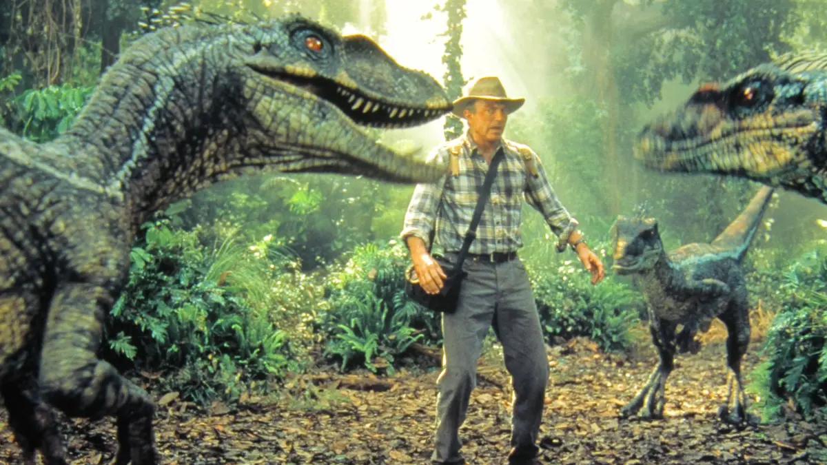 Sam Neill, Jurassic Park 3 2001 Universal Pictures. Photo Credit: Universal Pictures /The Hollywood Archive - File Reference 34082-1052THA Hollywood CA USA PUBLICATIONxINxGERxSUIxAUTxONLY 340821052THA
