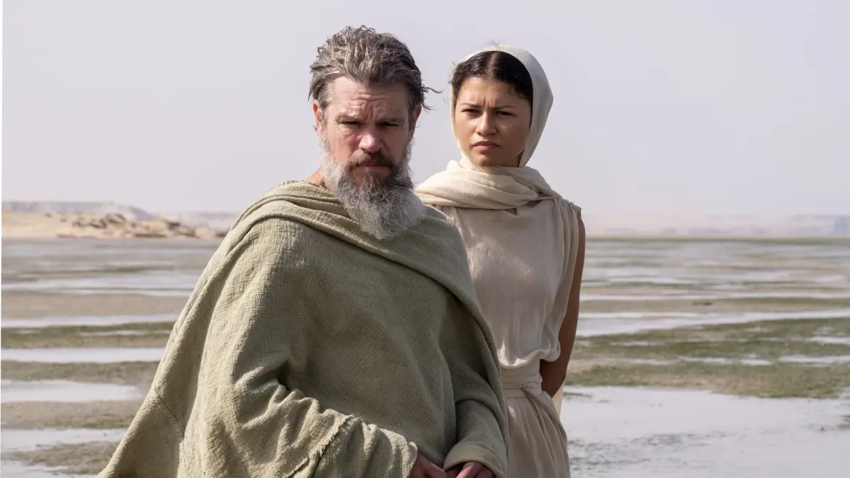 Von Göttern geleitet: Matt Damon als Odysseus und Zendaya als Athene
