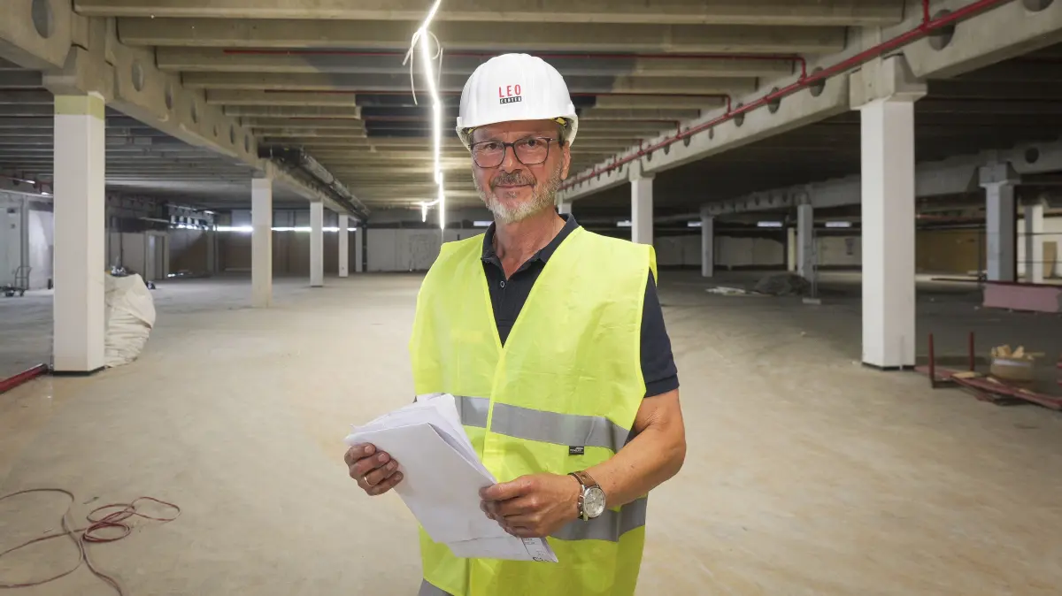 LeoCenter: Leonberg - Rundgang durchs Leocenter mit Center Manager Serge Micarelli