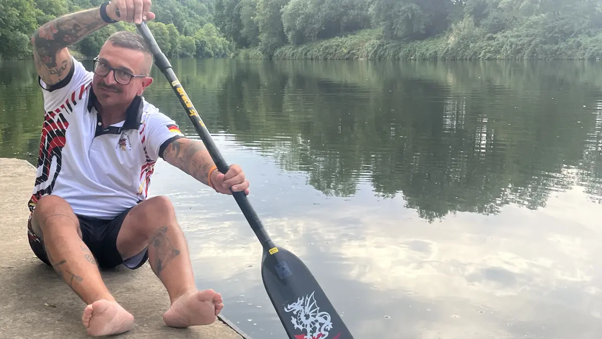 Attila Huck Ludwigsburg Drachenboot Nationalpaddler
