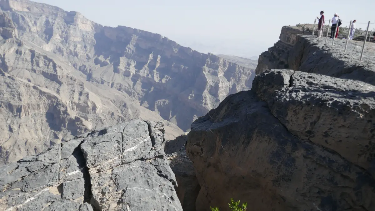Tiefe Einblicke gewährt der „Arabische Grand Canyon“.