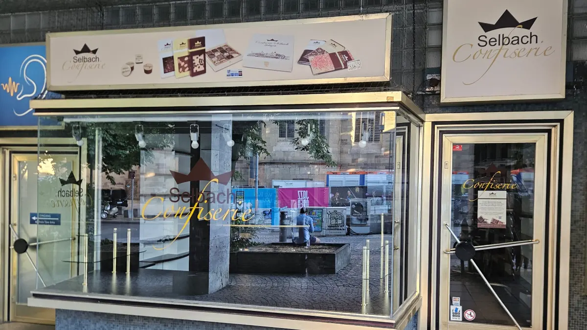 Die Confiserie Selbach hat den Laden in der Dorotheenstraße in Stuttgart dicht gemacht