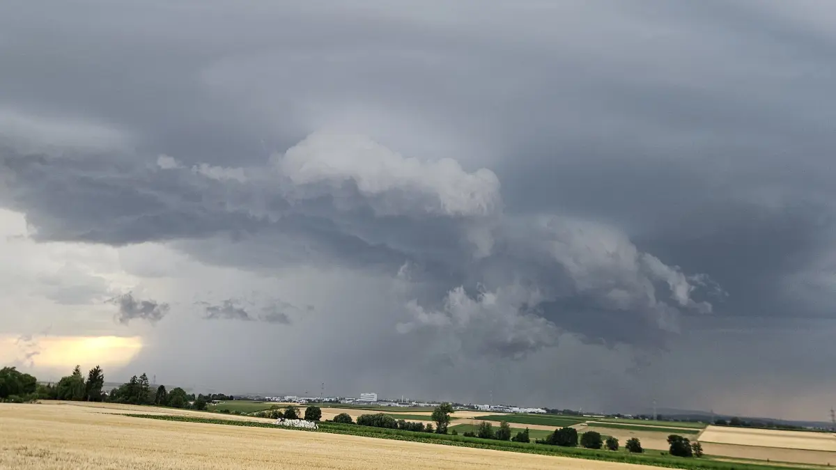 Unwetter Schwieberdingen