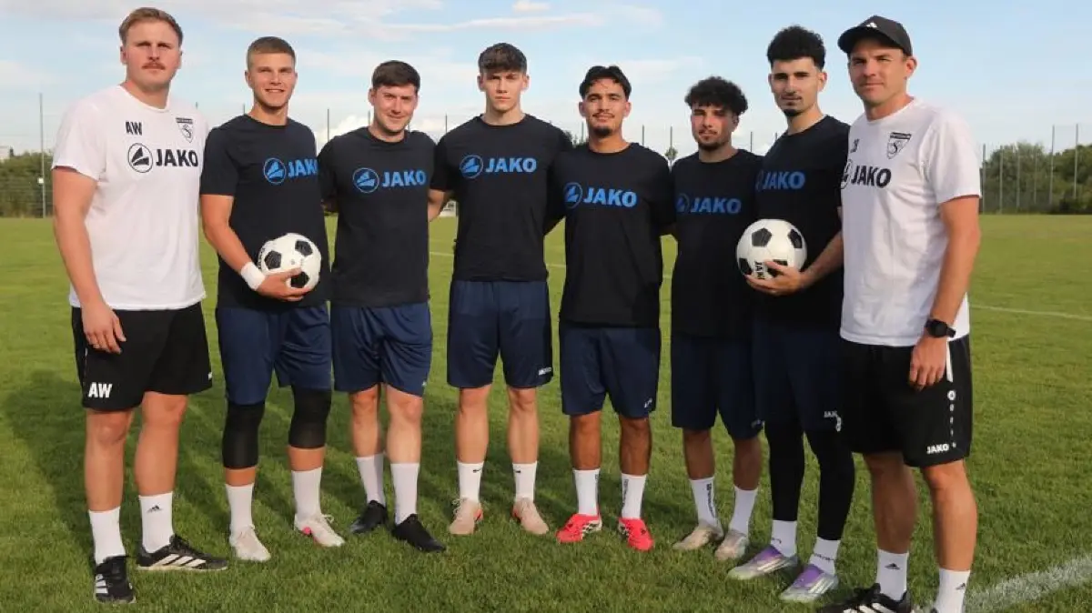Fußball, SKV Rutesheim, Neuzugänge 2026/27, Alexander Wellert (CO), Luca Pellino, Nick Rudloff, Marlon Herderich, Patrick Scheele, Leon Teller, Zacharias Velvelidis, Christopher Baake (Trainer)