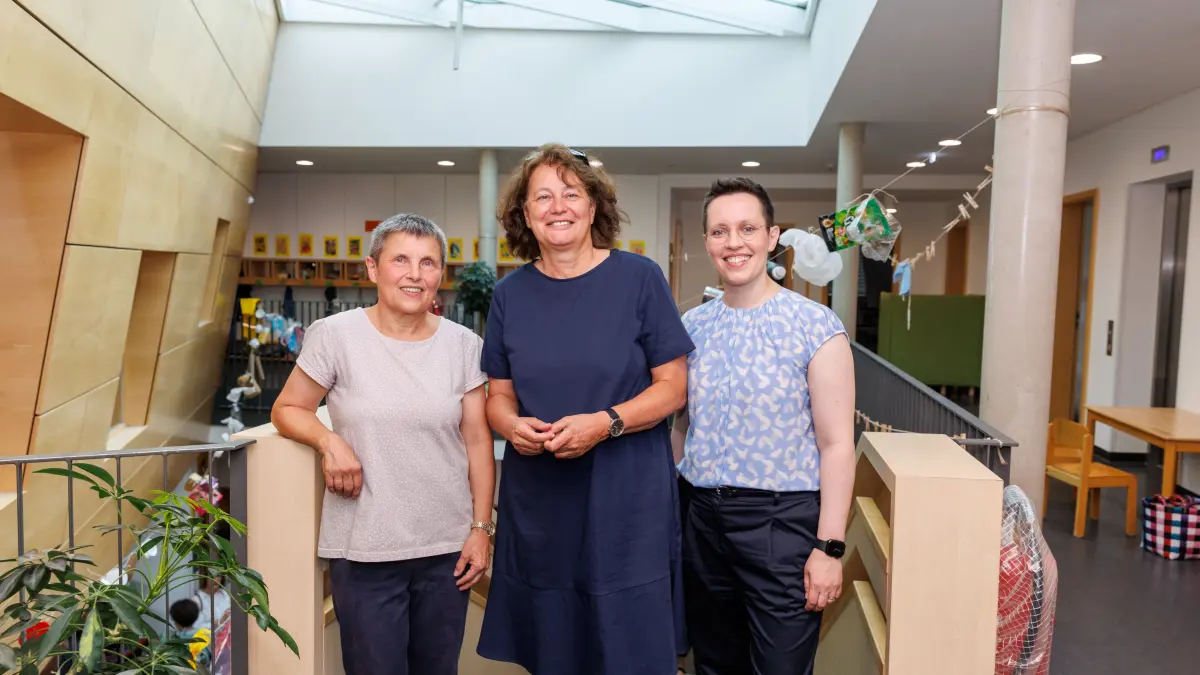 Kindergarten Lindenlauch: Schönaich, Kindergarten, Trägerschaft, Übergabe, Gemeinde, Magret Speidel, Annette Denneler, Anna Walther,