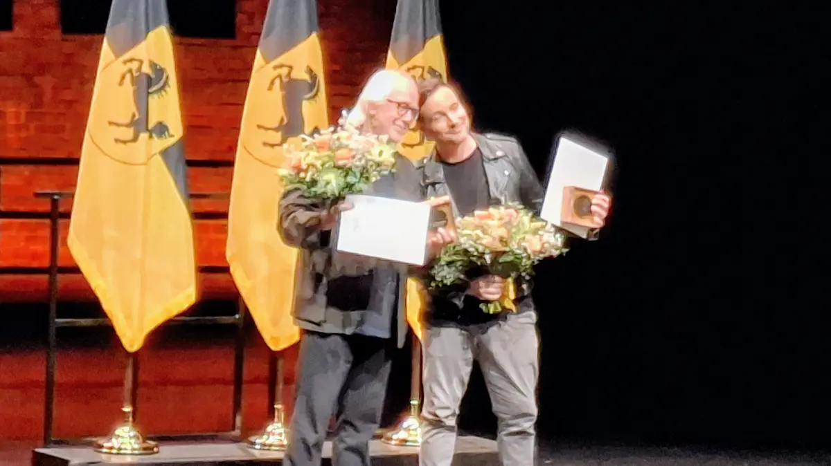 Erfolgreiches Kultur-Tandem: Werner Schretzmeier (li.) und Eric Gauthier