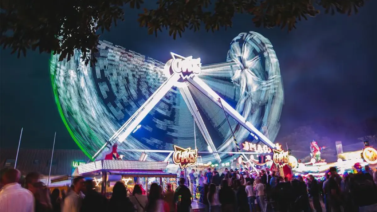 Auch auf dem Rummelsplatz der Plüderhäuser Festtage kommt man in Wallung