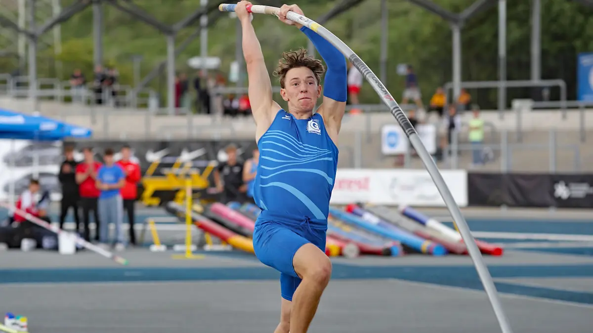 Nr. 1667: Jonathan Hummel, LG Leinfelden-Echterdingen
Deutsche Leichtathletik-Meisterschaften der Junioren U23 und Jugend U18 in Bochum-Wattenscheid (Lohrheidestadion, 05.07.2026)
Fotograf: Ralf Görlitz
Veröffentlichung nur gegen Honorar und Urhebervermerk. Mit der Honorarzahlung wird ein einfaches Nutzungsrecht erworben. Verwendung außerhalb journalistischer Zwecke nur mit ausdrücklicher Zustimmung des Urhebers.