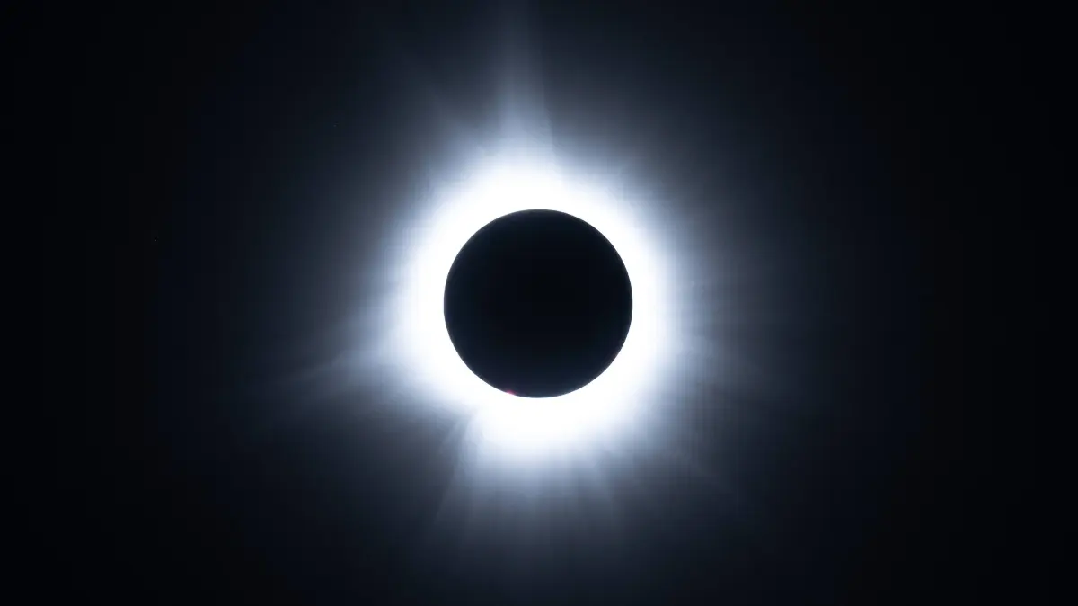 Totale Sonnenfinsternis im Jahr 2024.