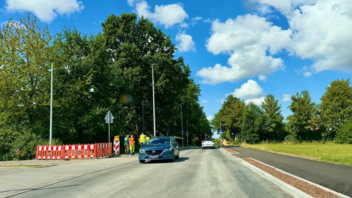 Die Ortsdurchfahrt Heiningen-Waldrems ist für den Autoverkehr wieder frei