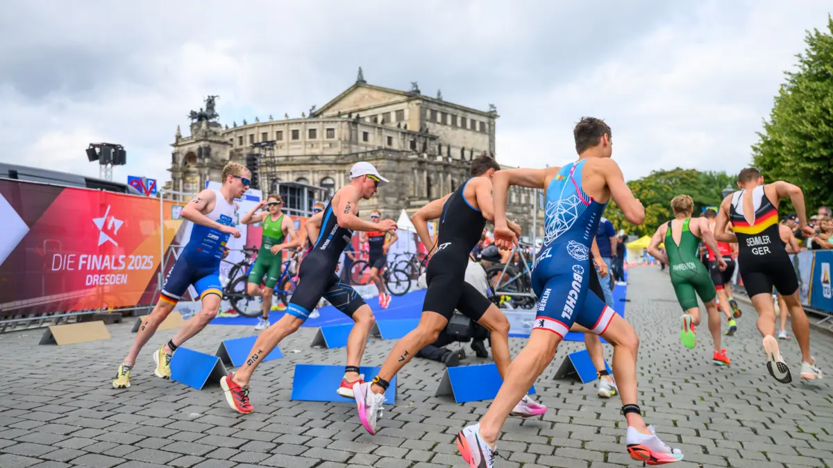 Triathlon bei den Finals 2025.