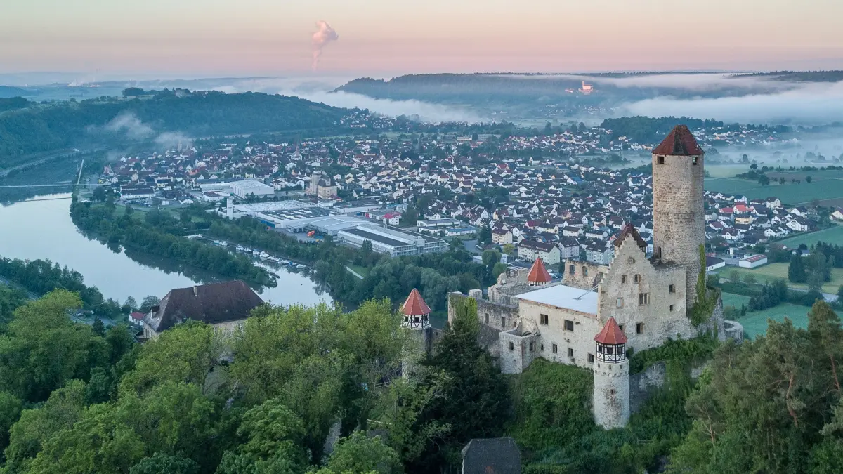 Pilgerziel nicht nur für Germanisten: Burg Hornberg