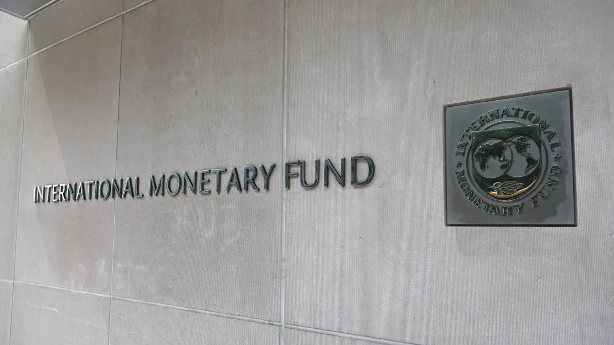 Hauptquartier des Internationalen Währungsfonds (IWF, englisch: International Monetary Fund, IMF, auch bekannt als Weltwährungsfonds) in der US-Hauptstadt Washington.