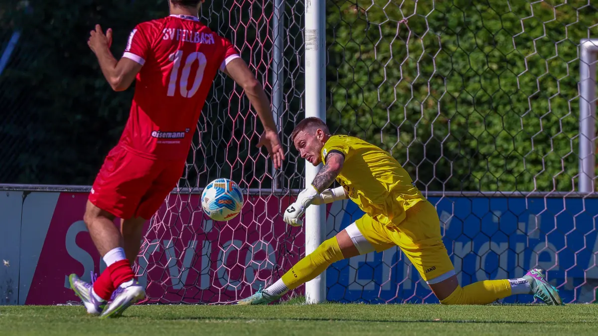 SV Fellbach, Fußball, Verbandsliga, Torwart Enrico Caruso