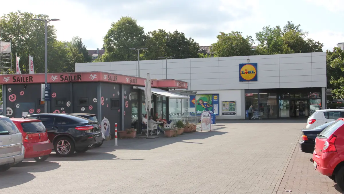 Der Bäckerei-Container von Sailer muss weichen