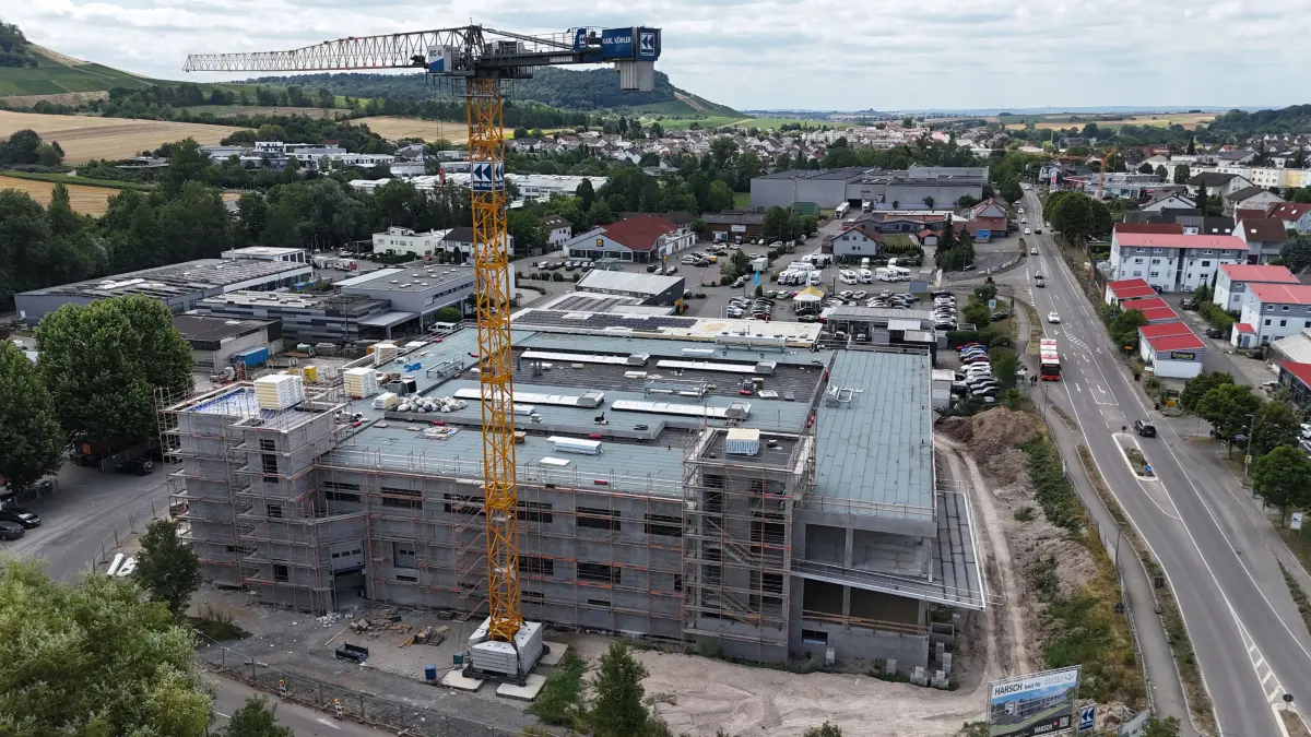 Großbottwar Bäckerei Nestel Baustelle