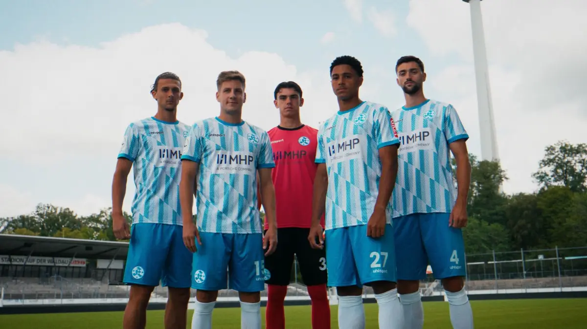 Neues Heimtrikot der Stuttgarter Kickers