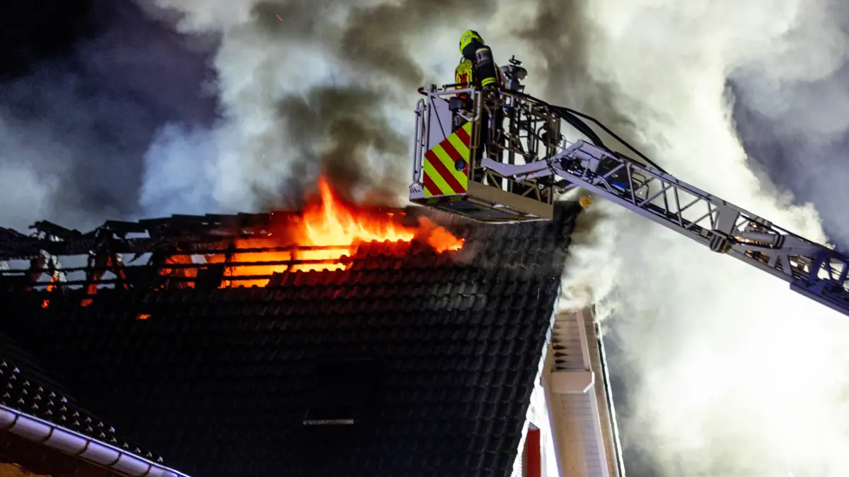 Wohnhausbrand in Welzheim