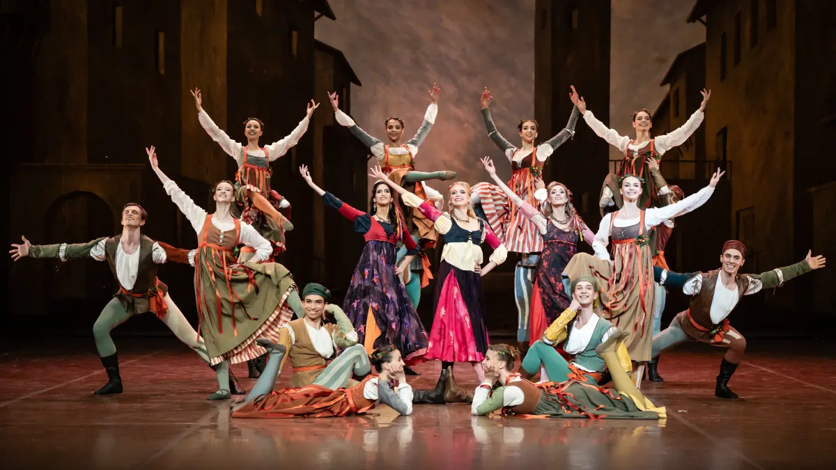 Das Ensemble des Stuttgarter Balletts