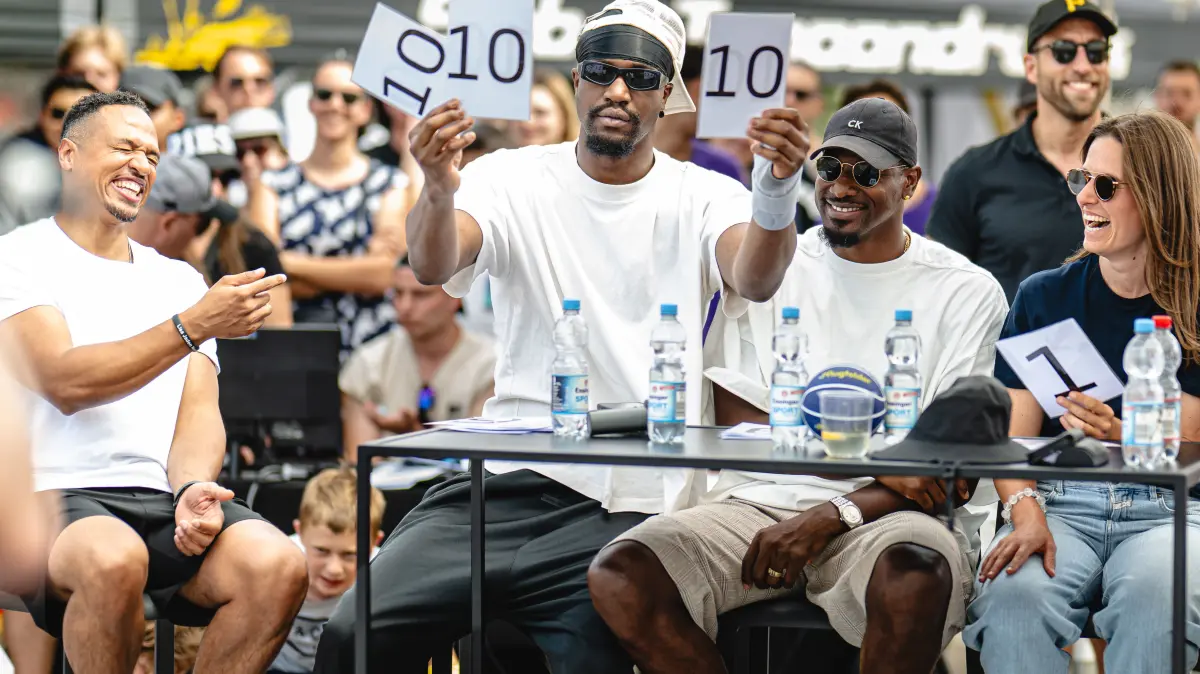 #,
3x3 Marktplatz Open, MHP RIESEN Ludwigsburg und Pflugfelder, Basketball, BBW, DBB, FIBA, Spielzeit 2026/2027, 25.07.2026,
Foto: Sascha Walther