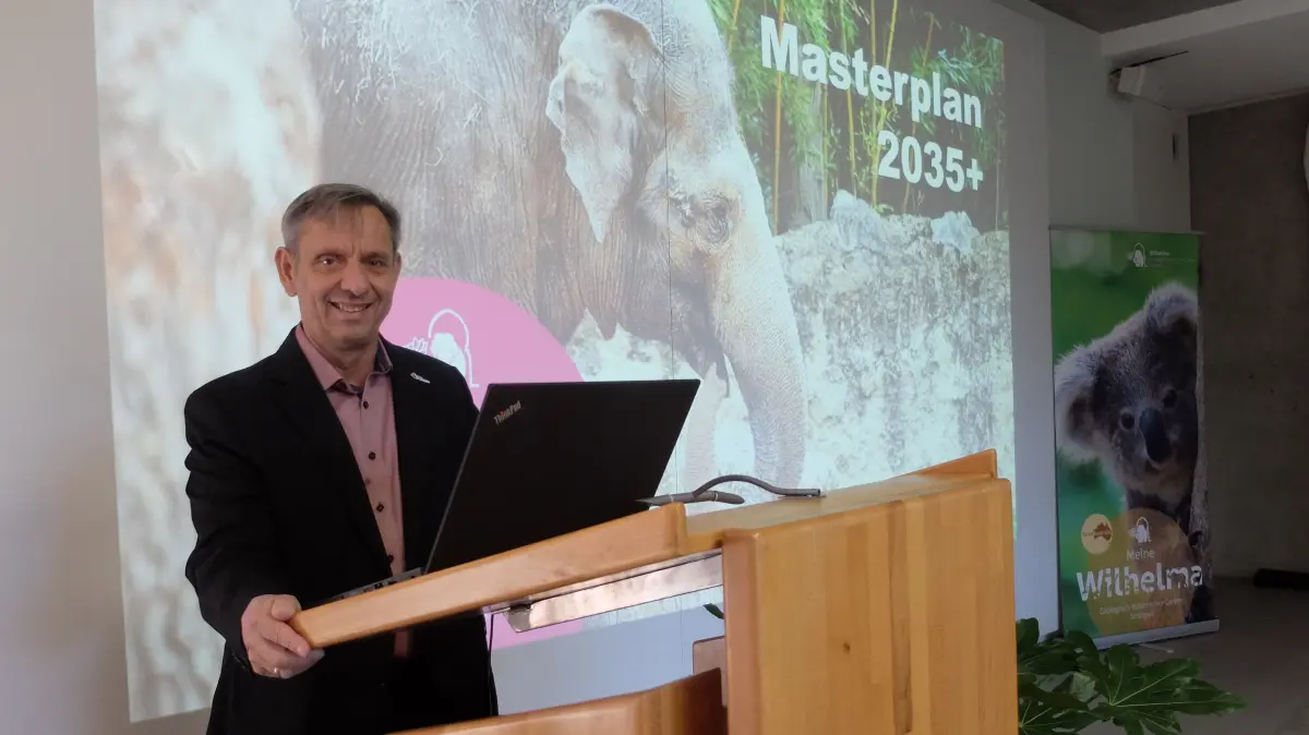 Wilhelma-Direktor Thomas Kölpin hat den neuen Masterplan für die nächsten zehn Jahre für Deutschlands größten zoologisch-botanischen Garten vorgestellt.
