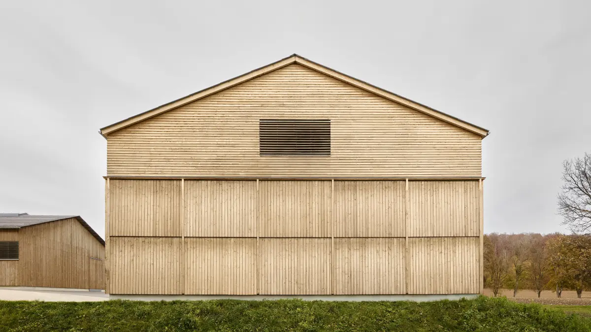 Ein Award ging an a+r Architekten aus Stuttgart für den Bau des Getreidemagazins des Haupt- und Landgestüts Marbach in St. Johann (Gomadingen)