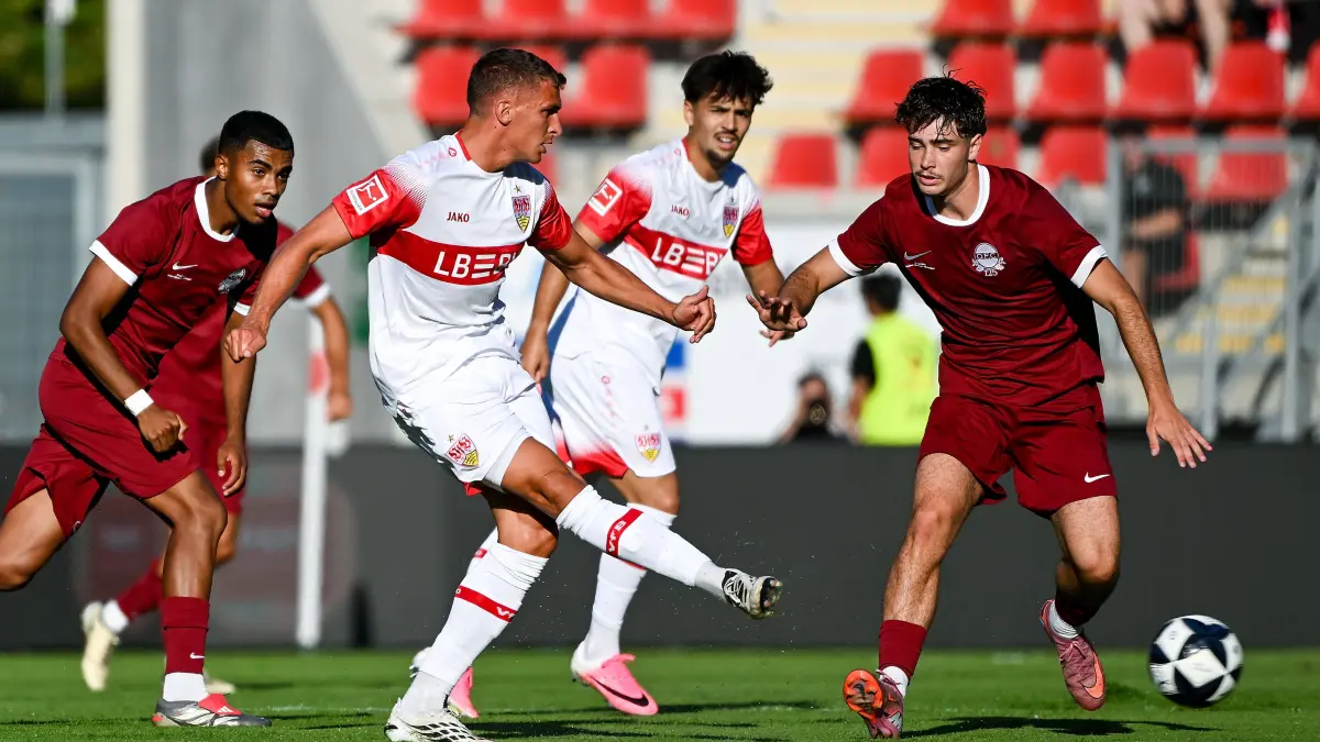 Impressionen vom VfB-Test in Offenbach