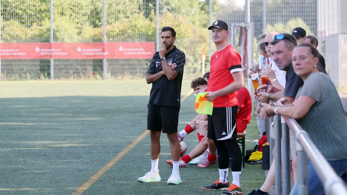 Fussball EZ-Pokal 2026 in Ruit
Luis Rodrigues Loucao (Trainer FV Neuhausen)
29.07.2026 Foto: Pressefoto Rudel/Robin Rudel
