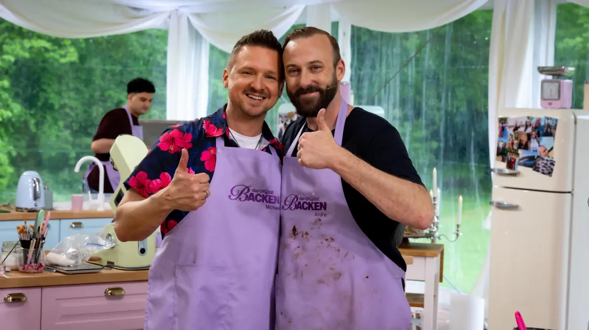 Michael (l.) konnte in der technischen Prüfung überzeugen. Rechts: Andre.