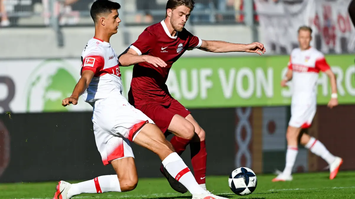 Impressionen vom VfB-Test in Offenbach