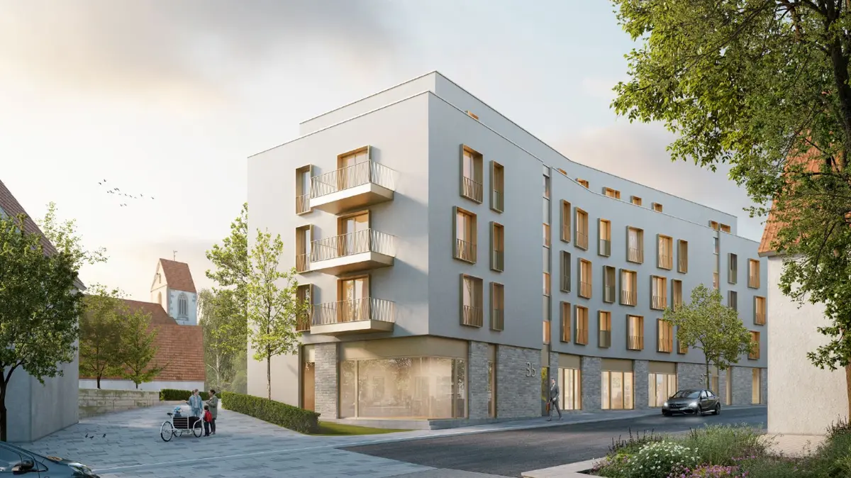 Planungen für die Wettgasse in Schönaich