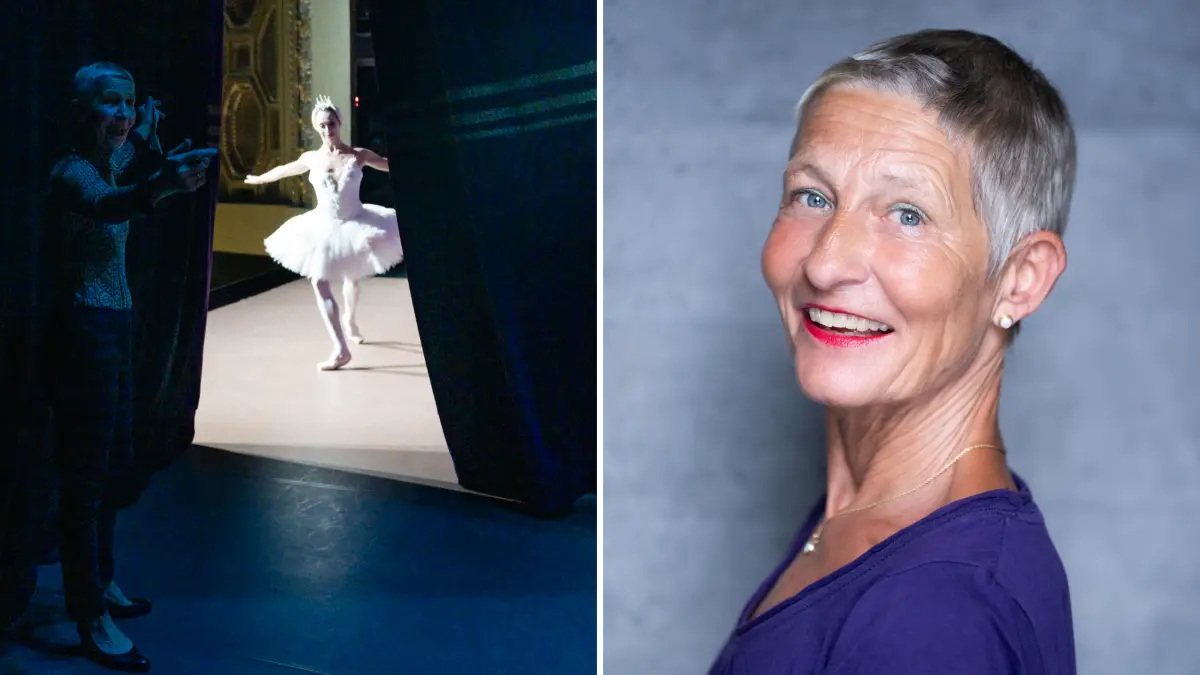 Angelika Bulfinsky zieht hinter den Kulissen die Fäden, damit Statisten und Kinder im richtigen Moment mit dem Stuttgarter Ballett auf der Bühne sind.