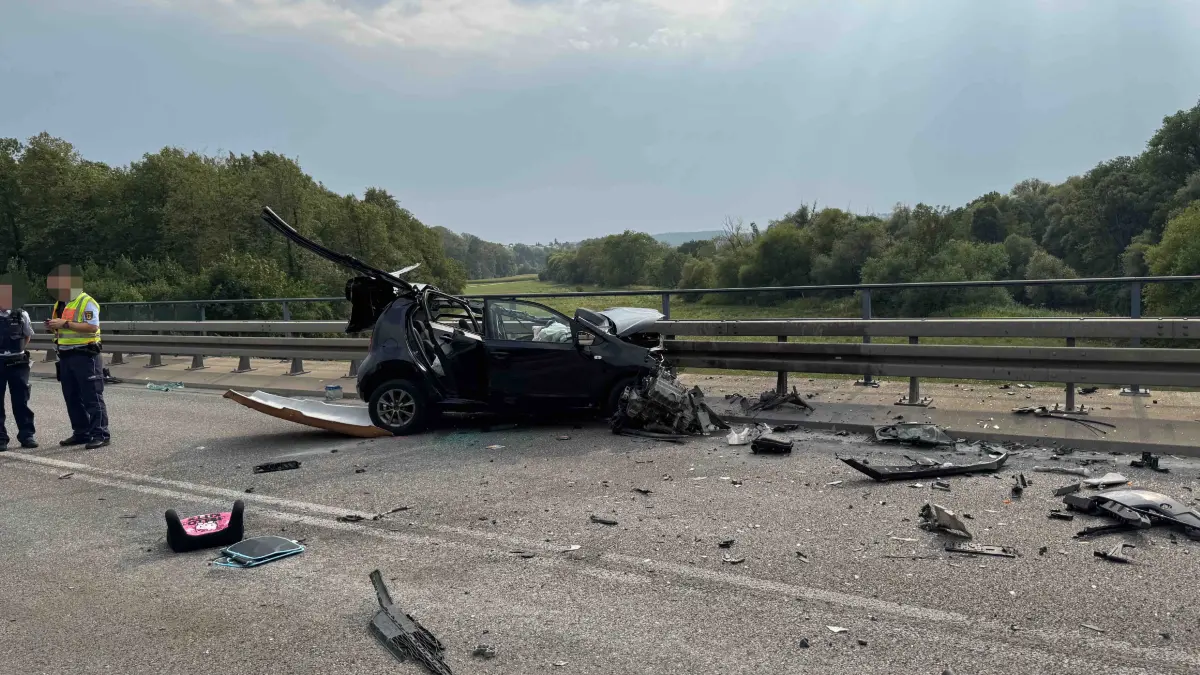 Tödlicher Unfall auf der Bundesstraße 312 bei Neckartailfingen