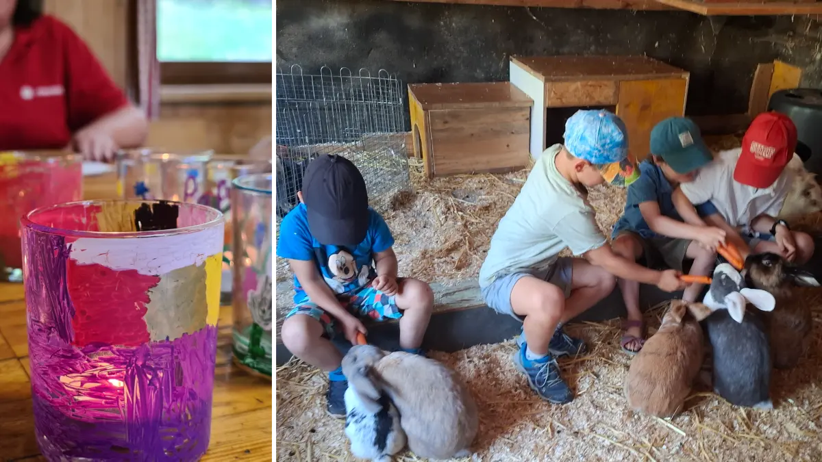 "In der Trauer nicht allein" - die Trauergruppe Lacrima trifft sich alle zwei Wochen auf der Jugendfarm in Freiberg.