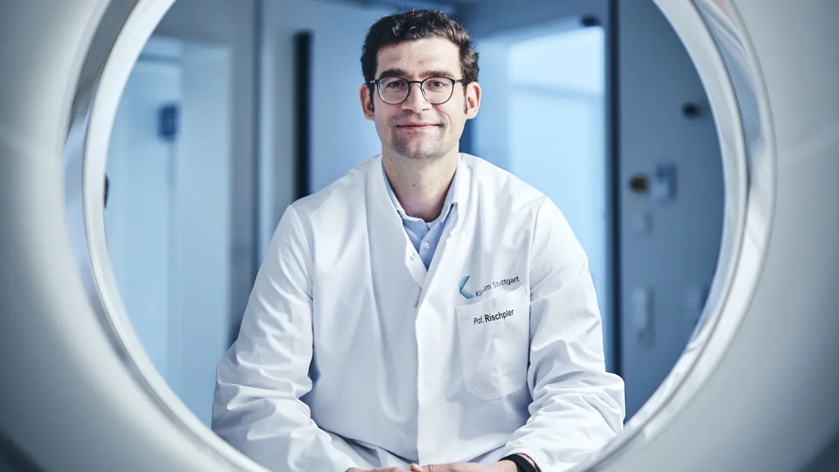 Prof. Dr. Christoph Rischpler, Ärztlicher Direktor der Klinik für Nuklearmedizin im Klinikum Stuttgart.