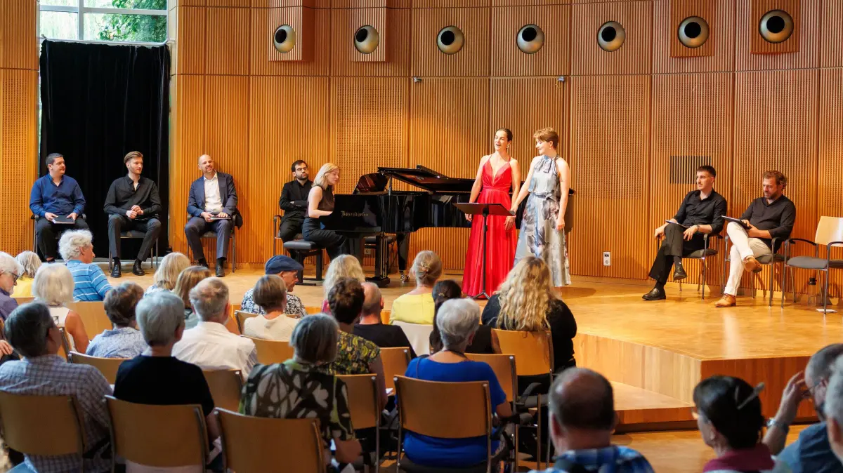 Liedfestival Sindelfingen: Sindelfingen, SMTT, Odeon, Ein Abend unter Freunden, Klassik, Klavier, Gesang, Konzert,