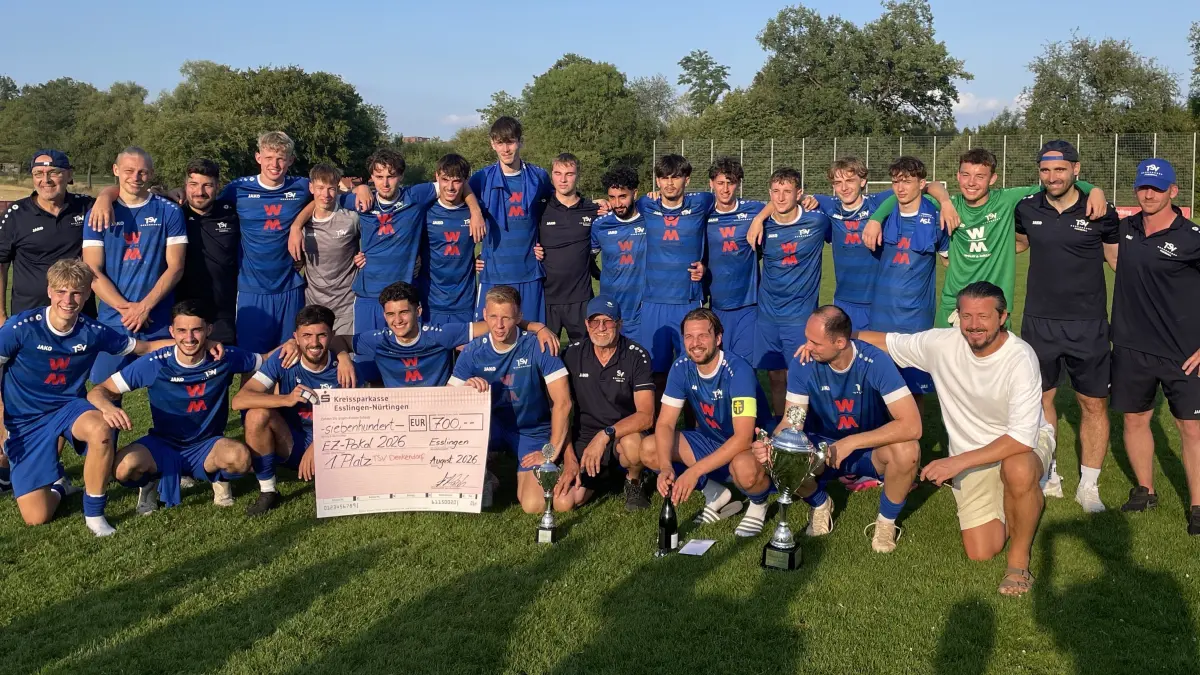 Der TSV Denkendorf gewinnt gegen den TSV Denkendorf im Finale mit 1:0 und ist der Sieger des 47. EZ-Fußballpokals.
