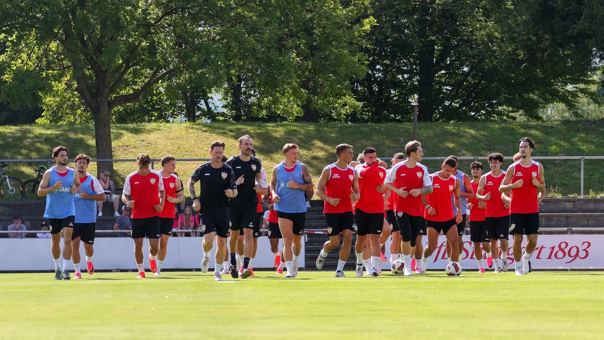 Fußball VfB Stuttgart Trainingslager: BAU // 03.08.2026, Deutschland, Grassau, Fußball Bundesliga, Saison 2026/2027, Trainingslager VfB Stuttgart,