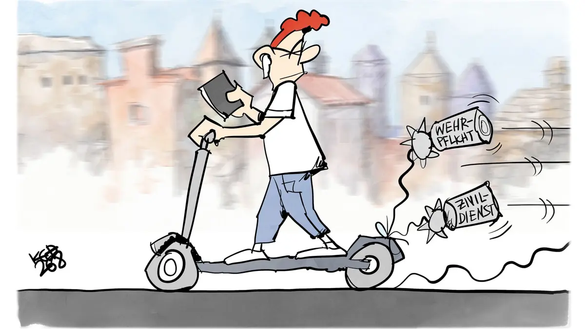 4. August 2026 (Kostas): Zivildienst.